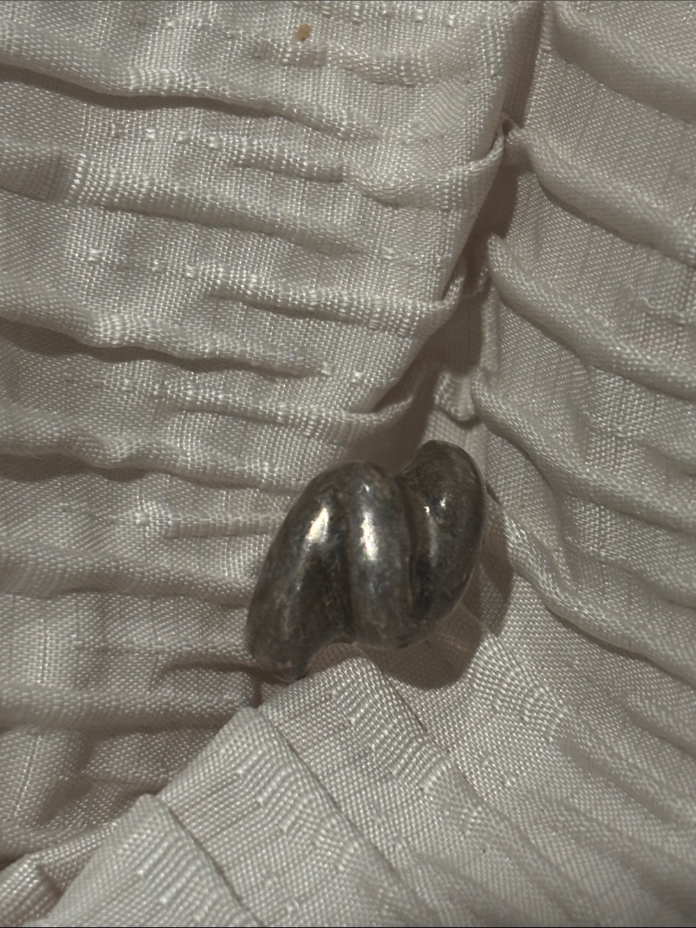 .925 Sterling Silver ZIGZAG ring fine jewelry lightning zig zag adjusts Sz 7